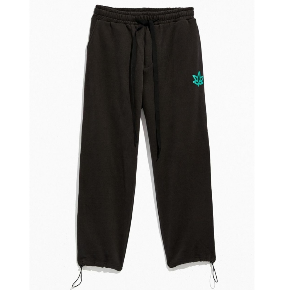 NWT AJO AJOBYAJO Thur Sweatpant Faded Black Gray